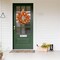 Fall Wreath for Front Door, Orange Faux Maple Leaves Wreath, Fall Front Door Decor, Fully Handmade, 2024 New
